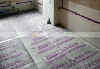 地面瓷磚、石材保護(hù)工藝